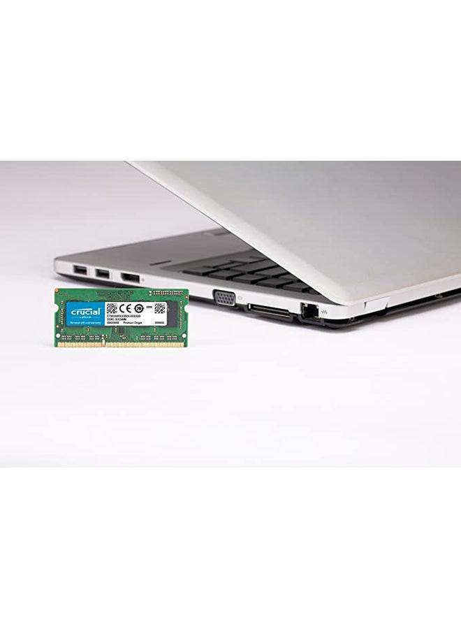 كروشيال - وحدة ذاكرة رام DDR3 فئة SoDIMM مزودة ببطاقة SD أخضر - Image 1
