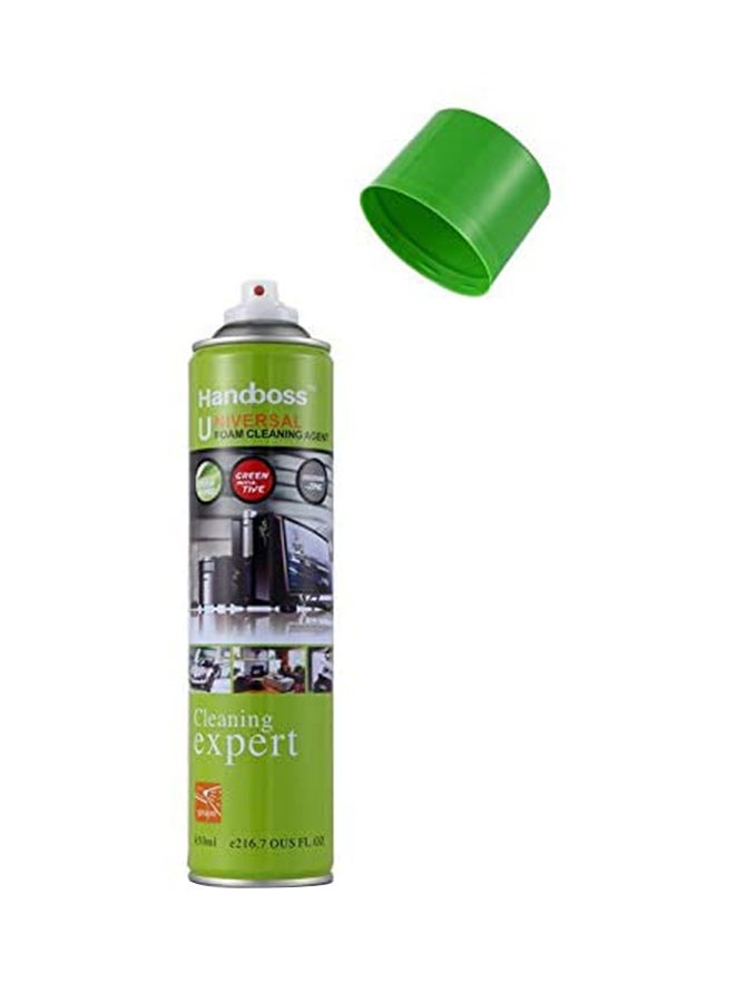 Generic - Universal Foam Cleaning Agent With Brush 650ml Multicolour - Image 1