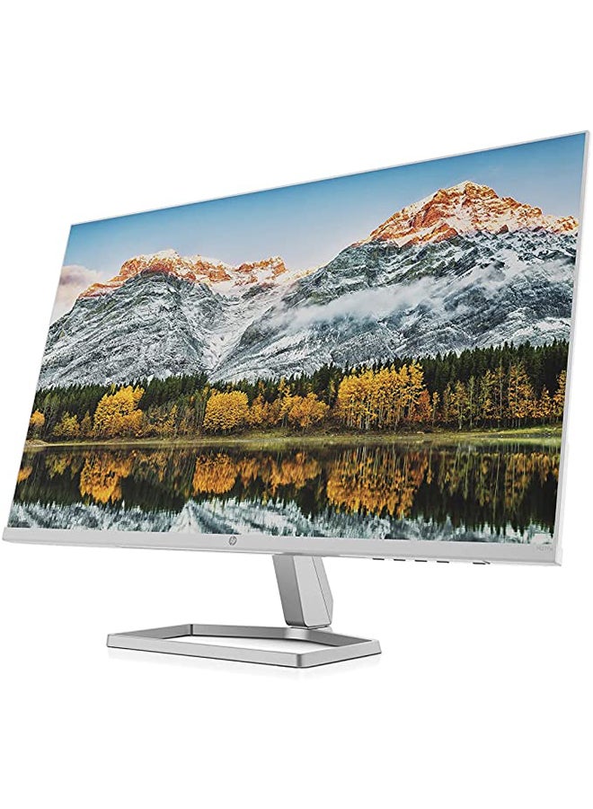 HP - M27FW 27" FHD IPS LED Monitor, 1920x1080 Resolution, 75Hz Refresh Rate, 5ms Response Time, AMD FreeSync, 99% sRGB Color Gamut, 1000:1 Contrast Ratio, HDMI, VGA Silver - Image 1
