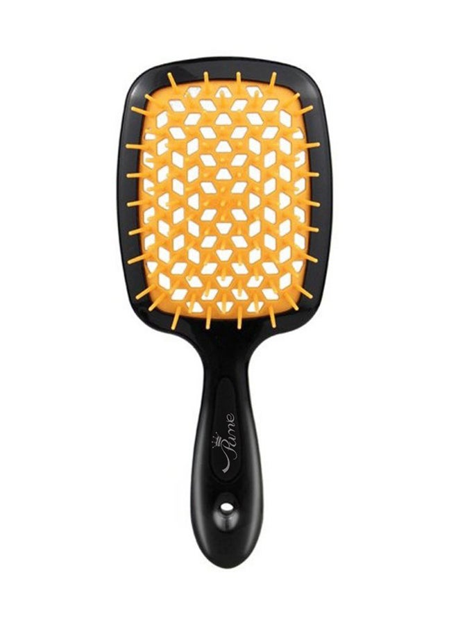 فرشاة احترافية لفك تشابك الشعر . برتقالي/أسود - Image 1