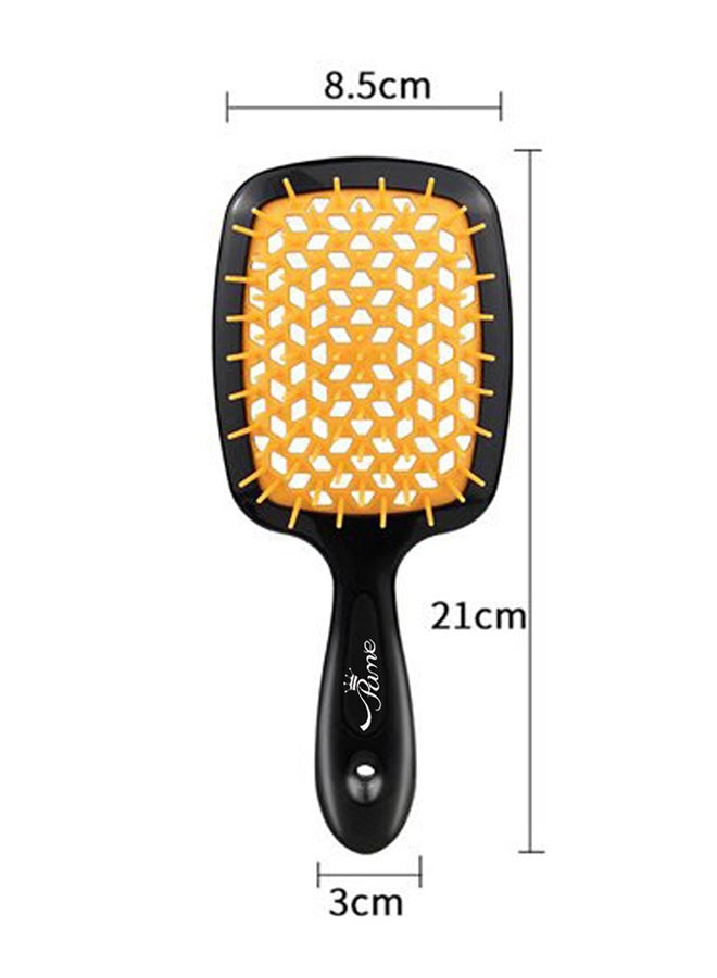 فرشاة احترافية لفك تشابك الشعر . برتقالي/أسود - Image 2