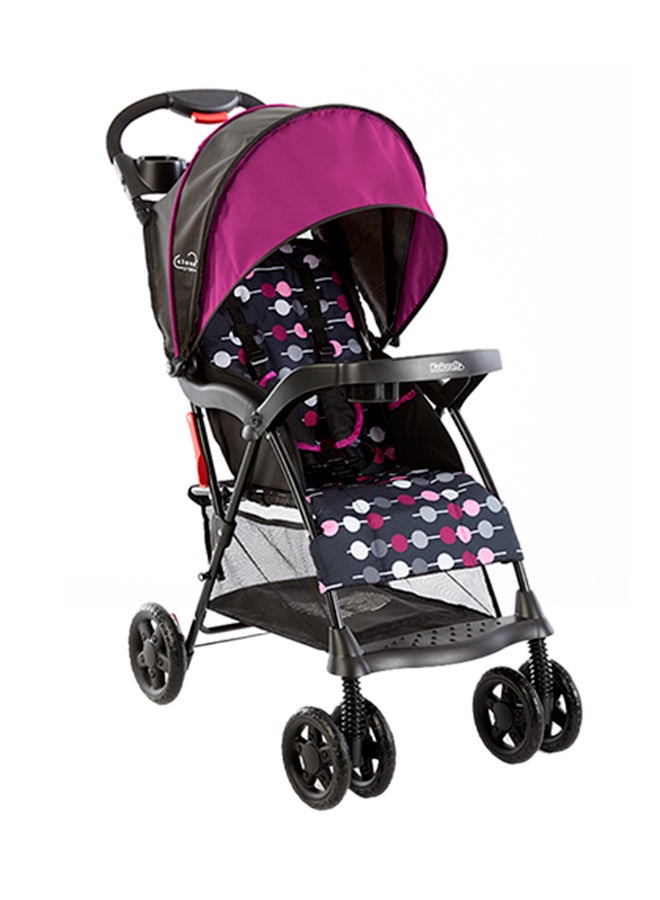 Kolcraft Cloud Sport Lightweight Stroller, Pink - Image 1