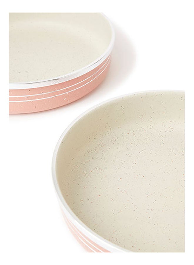 DESSINI - 4-Piece Non-Stick Granite Bakeware Pan Brown Small 24, Medium 26, Large 28, Big 30cm - Image 1