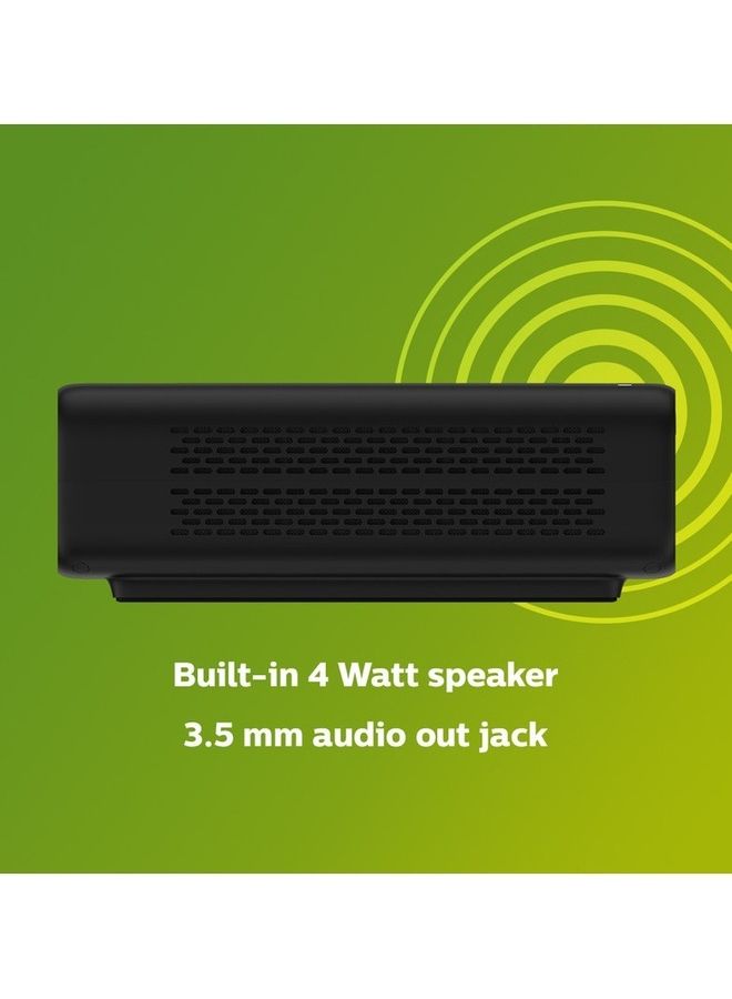 Philips NeoPix 520, True Full HD Projector with Integrated Android TV, Chromecast, and HDMI Connection, Ultra-Bright and Portable, Built-in Speakers And 5-Hour Battery PPX520/INT Black - Image 4