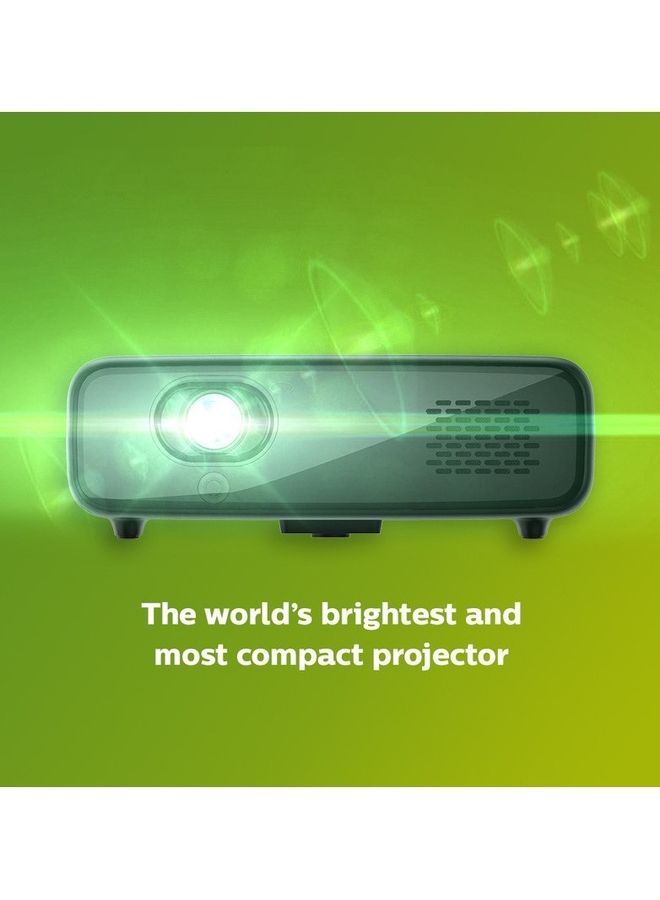Philips NeoPix 520, True Full HD Projector with Integrated Android TV, Chromecast, and HDMI Connection, Ultra-Bright and Portable, Built-in Speakers And 5-Hour Battery PPX520/INT Black - Image 5