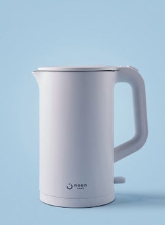 Electric Kettle And Water Boiler - 1.5 Liter 1800 W Double Insulated- White 1.5 L 1800 W KESS4008_WH White
