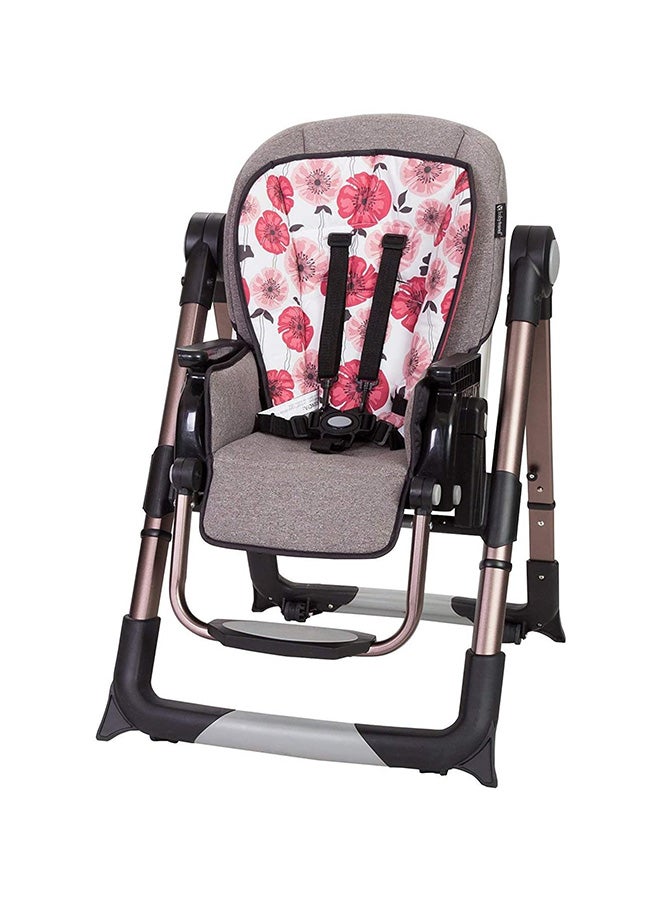 بيبي تريند كرسي عالي للطعام جو لايت 5 في 1 - ذهبي وردي/رمادي - Image 5