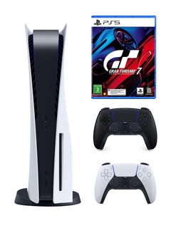 Sony Playstation 5 Disc With Dualsense Black  Gran Turismo 7 Standard PS5  - Image 1