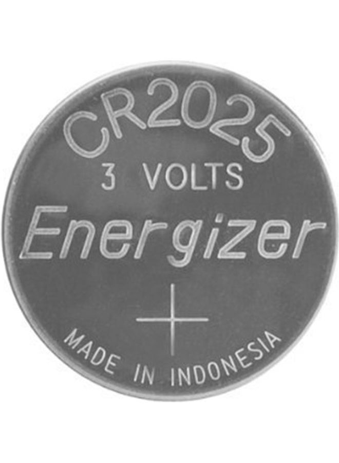 Energizer CR2025 Lithium 3V Coin Cell Battery - 5Pcs Silver  - Image 2