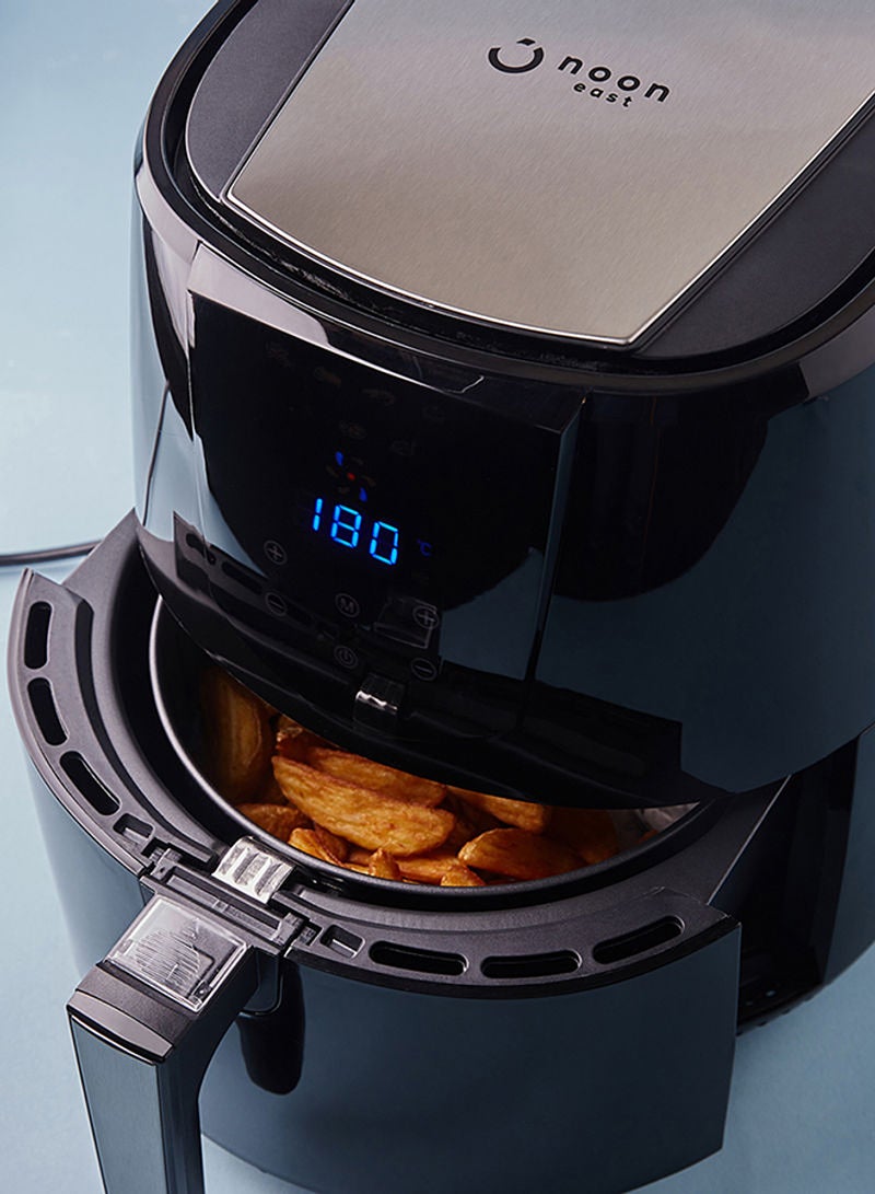 Noon East - Digital Touch Air Fryer 3.2 Liter Capacity - Overload Protection - Healthy Air Fryer Without Oil 3.2 L 1400 W GLA - 302 Digital - Black - Image 1