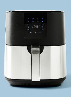 Digital Touch Air Fryer 5.5 Liter Capacity - Overload Protection - Healthy Air Fryer Without Oil 5.5 L 1500 W AF7502-DIS Black