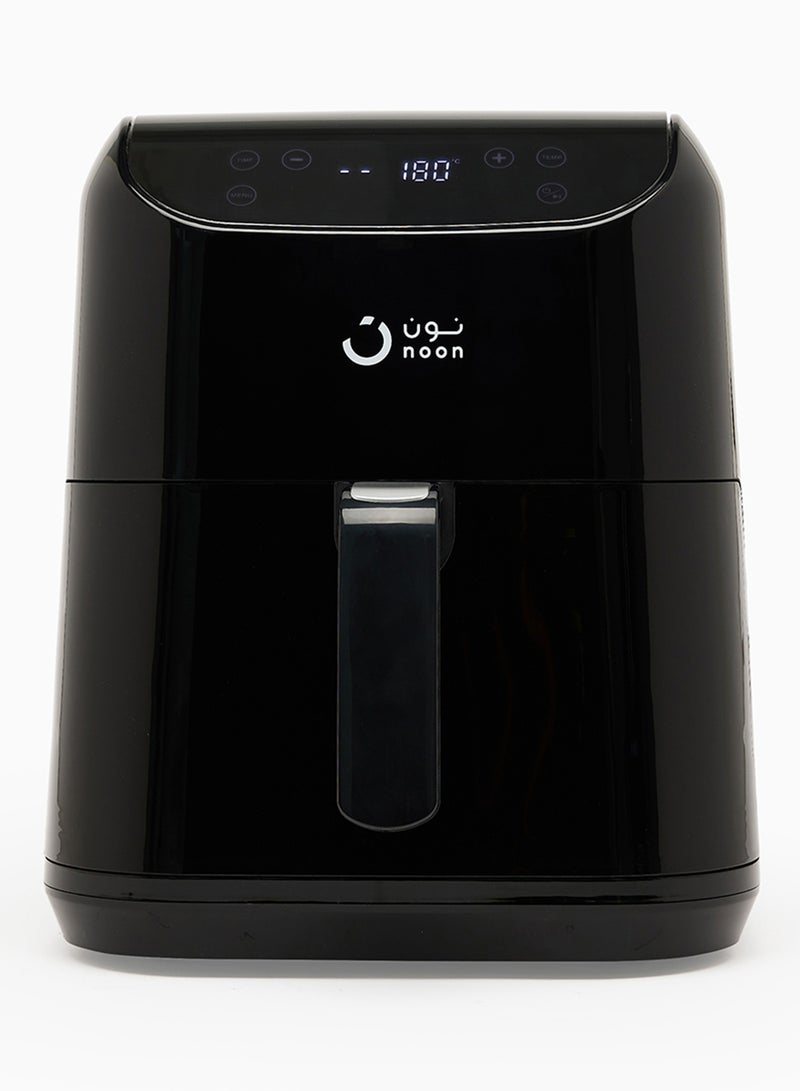 Digital Touch Air Fryer 5.5 Liter Capacity - Overload Protection - Healthy Air Fryer Without Oil 5.5 L 1700 W KZ-6011 Jet Black