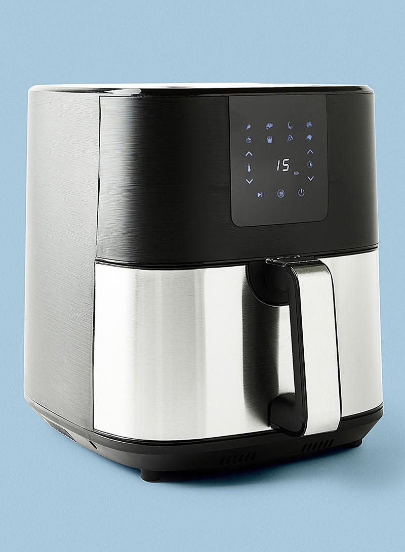 Noon East - Digital Touch Air Fryer 5.5 Liter Capacity - Overload Protection - Healthy Air Fryer Without Oil 5.5 L 1500 W AF7502-DIS Black - Image 1