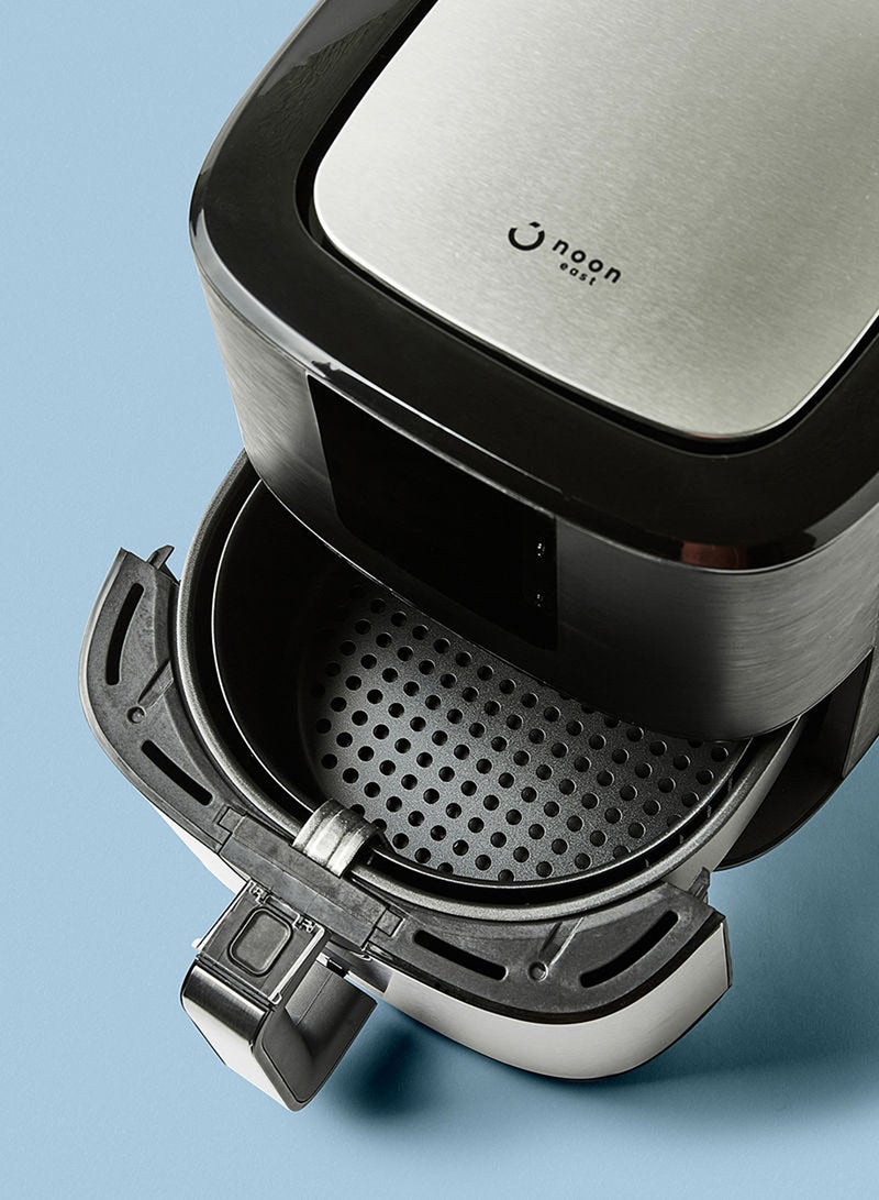 Noon East - Digital Touch Air Fryer 5.5 Liter Capacity - Overload Protection - Healthy Air Fryer Without Oil 5.5 L 1500 W AF7502-DIS Black - Image 1