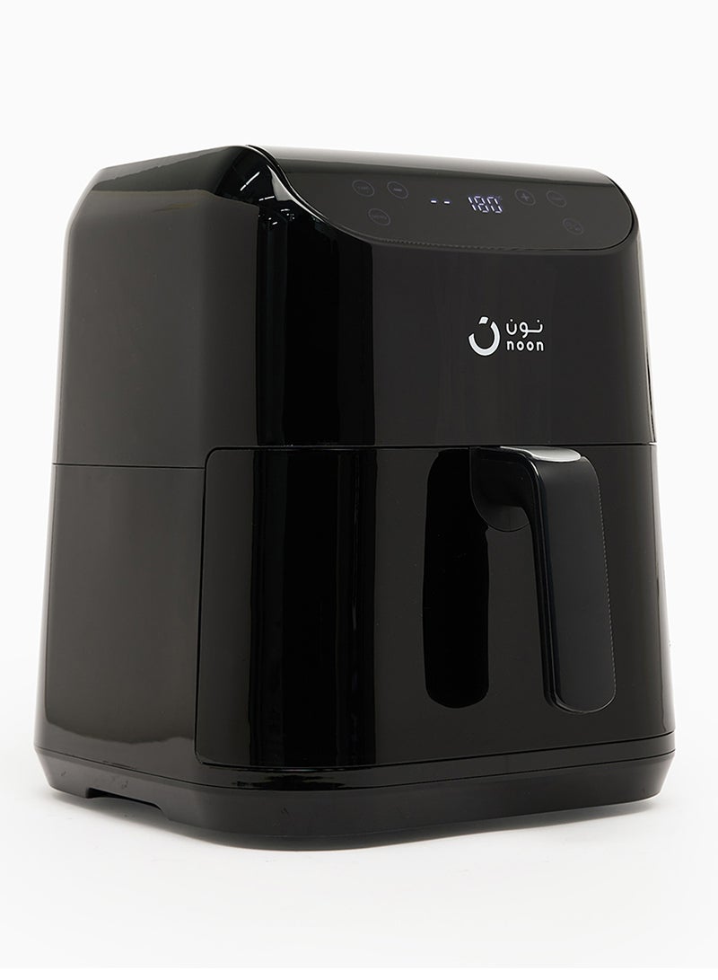 Digital Touch Air Fryer 5.5 Liter Capacity - Overload Protection - Healthy Air Fryer Without Oil 5.5 L 1700 W KZ-6011 Jet Black