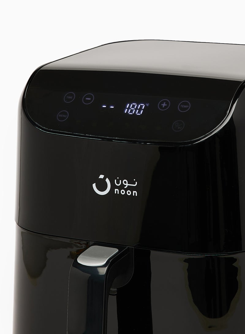 Digital Touch Air Fryer 5.5 Liter Capacity - Overload Protection - Healthy Air Fryer Without Oil 5.5 L 1700 W KZ-6011 Jet Black