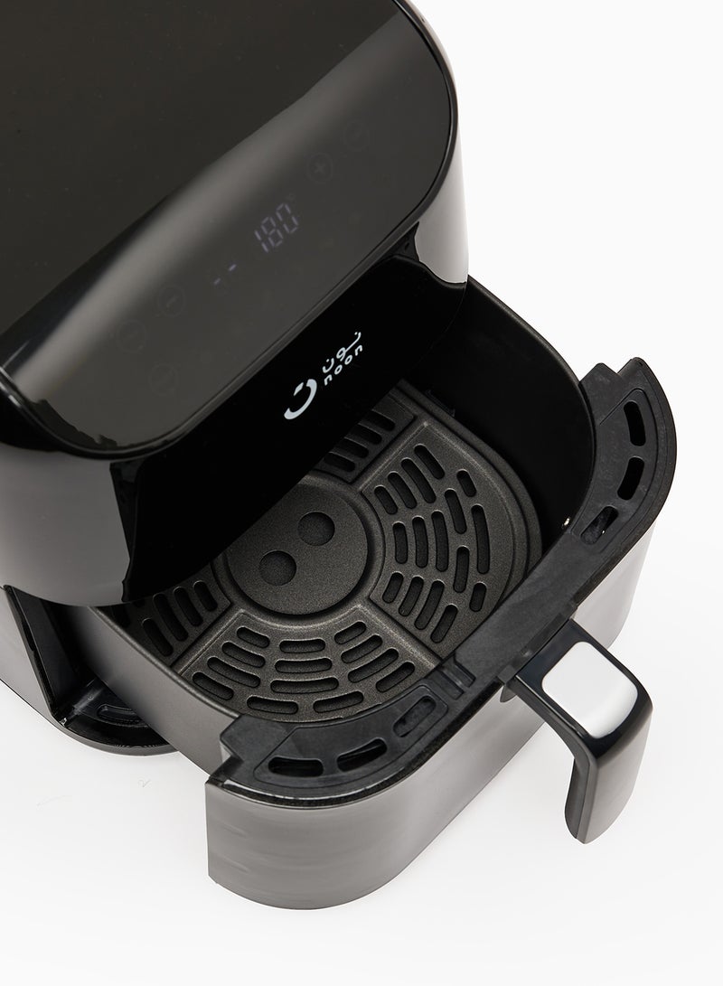 Digital Touch Air Fryer 5.5 Liter Capacity - Overload Protection - Healthy Air Fryer Without Oil 5.5 L 1700 W KZ-6011 Jet Black