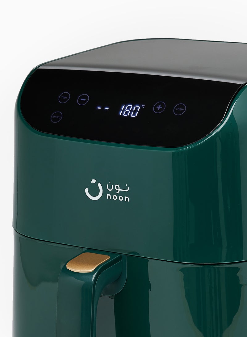 Noon East - Air Fryer with Touch Panel, Non Stick Basket and Over Heat Protection 5.5 L 1700 W KZ-6011 Dark Green - Image 1