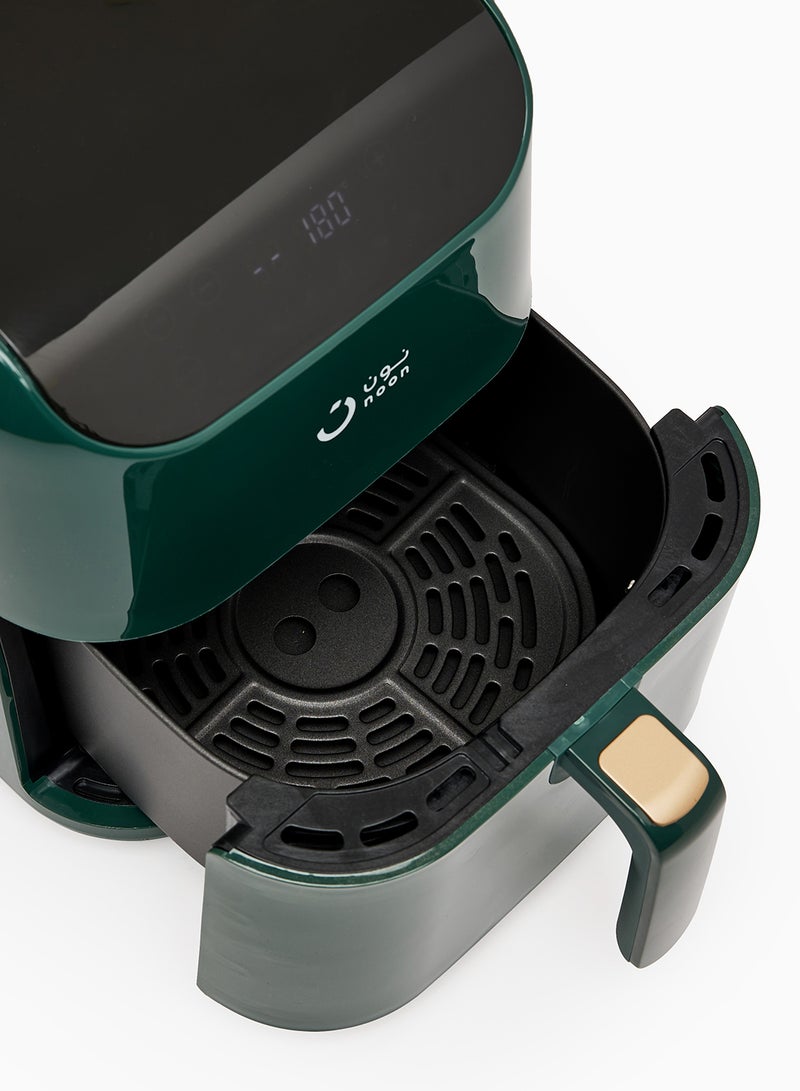 Noon East - Air Fryer with Touch Panel, Non Stick Basket and Over Heat Protection 5.5 L 1700 W KZ-6011 Dark Green - Image 1