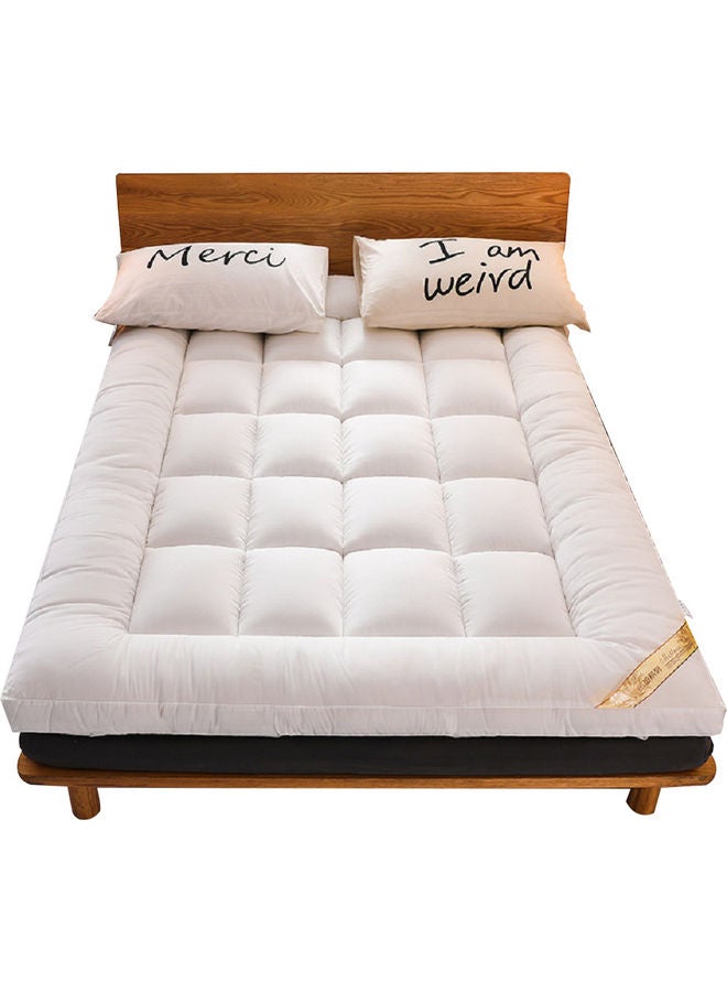 Winter Thick Warm Mattress Fabric White 200x220cm  - Image 1
