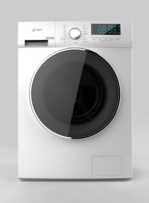 8 kg Washing Machine 8 Kg - Front Loading Fully Automatic- White Washing Mashine With Washing, Rinse And Spinning Function Without Clothes Dryer washing_machine White