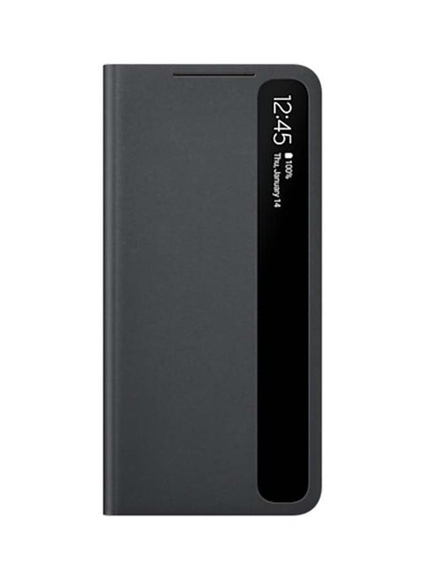 Protective Flip Cover For Samsung Galaxy S21 Black