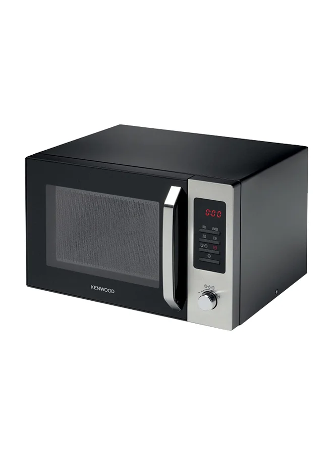 KENWOOD Microwave, 1000W Grill, Defrost Function, 11 Power Levels, Digital Display, 95 Minutes Timer, 8 Auto Menu, Safety Lock, 30 L 900 W MWM30.000BK silver
