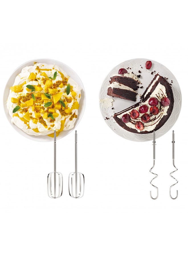 KENWOOD - Hand Mixer (Electric Whisk) With 5 Speeds + Turbo Button, Twin Stainless Steel Kneader And Beater For Mixing, Whipping, Whisking, Kneading 0 L 450 W HMP30.A0WH White - Image 1