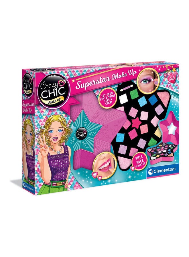Clementoni Super Star Make-Up Set 45×7×31cm