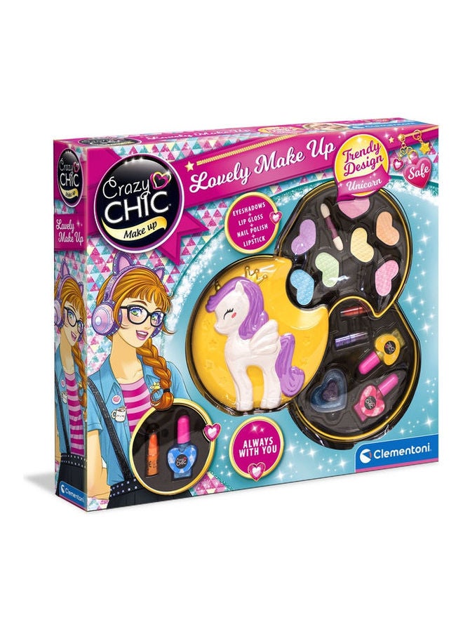 Clementoni Unicorn Make-Up Set 34x30x6cm