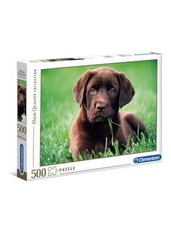 500 Piece Chocolate Puppy Puzzle - v1648367825/N52990196A_1