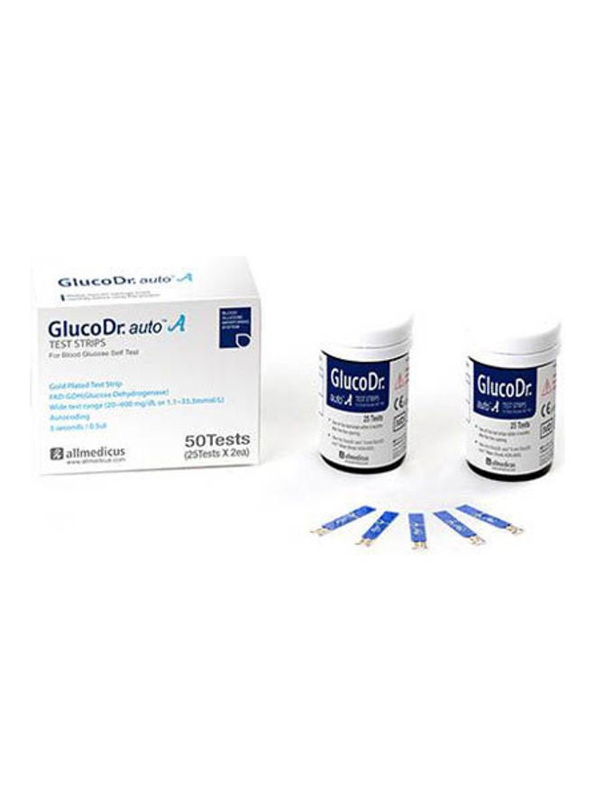 Gluco Dr - Box Of Auto Gluco Dr Strips  -50 Strips - Image 1