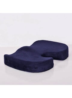 Seat Cushion Memory Foam combination Navy