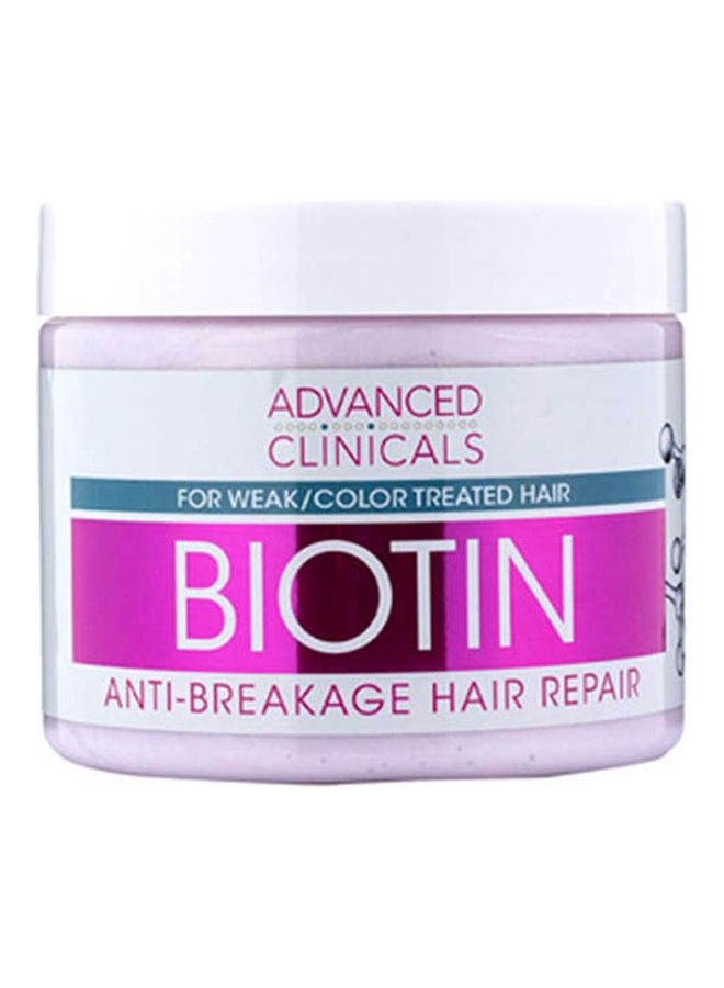Advanced Clinicals - Biotin Hair Repair Mask Multicolour 340ml - Image 1