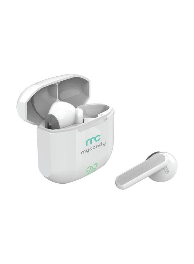 MYCANDY Ultra Compact True Wireless Earbuds White - Image 1