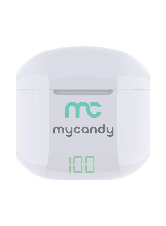 MYCANDY Ultra Compact True Wireless Earbuds White - Image 2