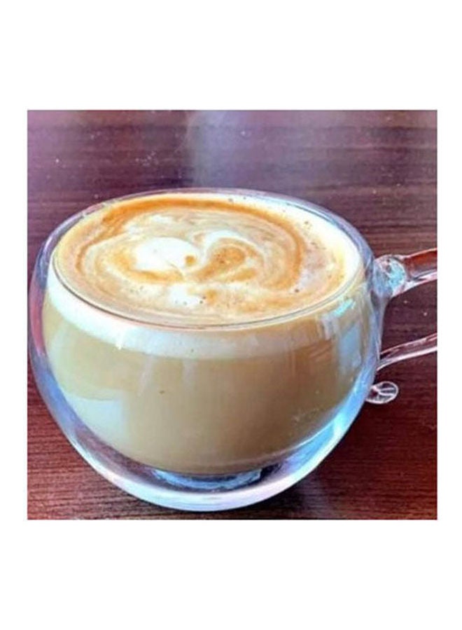 Generic - Pyrex Coffee Mug Double Thermal Glass Clear 10x5cm - Image 1