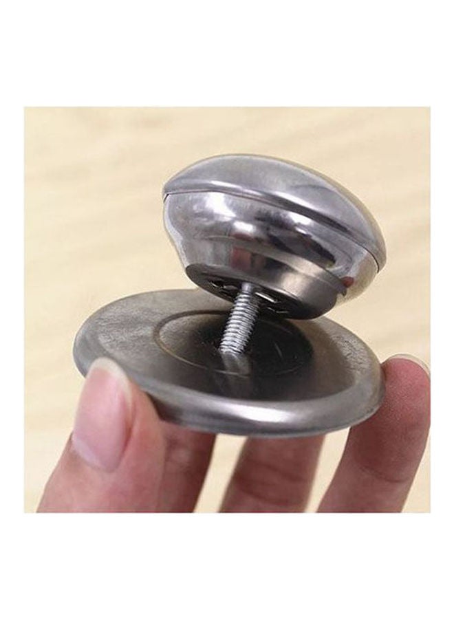 Easy To Install And Use Pot Lid - 5 Pieces Silver - Image 3