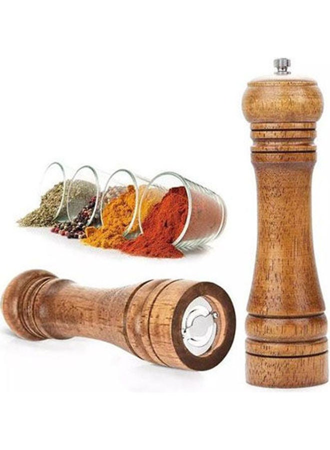Wooden Pepper Mill Beige - Image 1