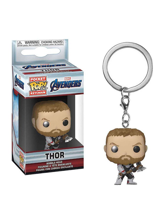 Funko Pop! New Star Lord Figure Toy Keychain For Kids And Adults Beige/Brown/Grey 