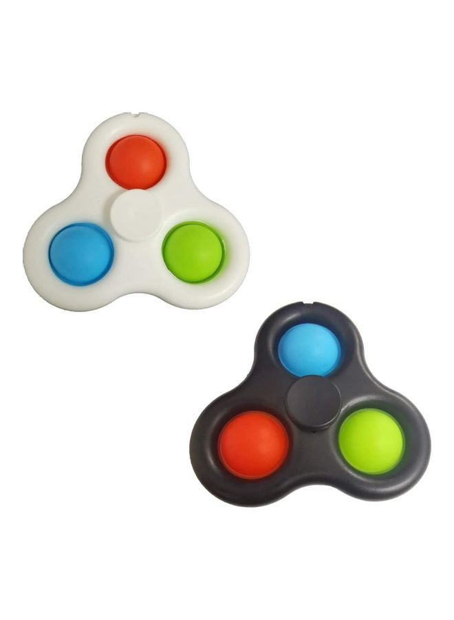 XiuWoo - 2-Piece Simple Fidget Dimple Stress Relieve Toy For Kids And Adults - Image 1