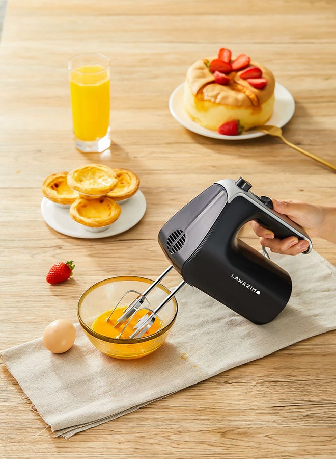 LAWAZIM Hand Mixer 200 W K50032 Black  - Image 5