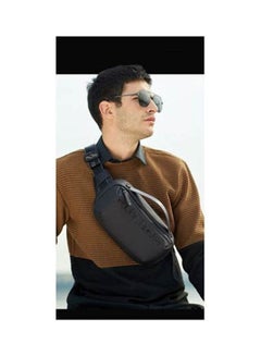 ARCTIC HUNTER Crossbody Chest Waterproof Shoulder Backpack Waist Bag Waterproof Black  - Image 2