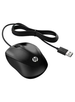 HP 1000 Wired mouse Black  - Image 3