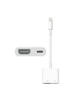 Generic HDMI To Lightning Adapter White  - Image 2