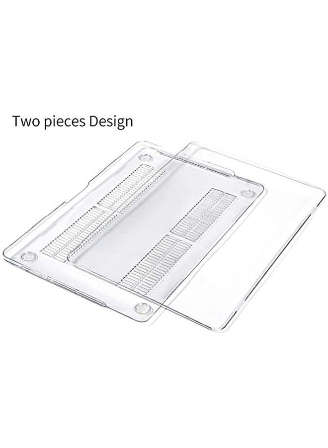 Mufaens Protective Shell Cover For Apple MacBook Air 13.3 Inch Clear  - Image 3