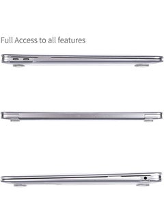 Mufaens Protective Shell Cover For Apple MacBook Air 13.3 Inch Clear  - Image 4