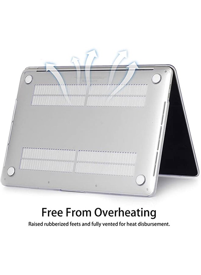 Mufaens - Protective Shell Cover For Apple MacBook Air 13.3 Inch Clear - Image 1