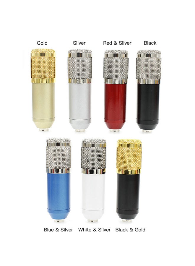 13-Piece Multi-Functional Live Sound Card Set Black/White/Gold  - Image 3