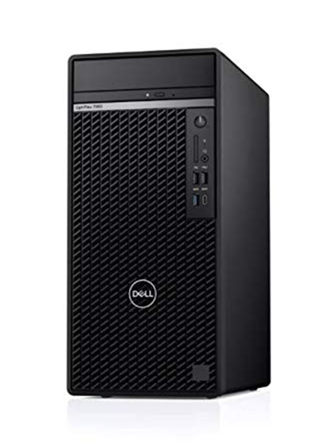هاتف أوبتيبلكس 7080 بمعالج إنتل كور i7 وذاكرة رام سعة 4 جيجابايت وذاكرة داخلية سعة 1 تيرابايت ونظام تشغيل ويندوز 10/ أوبونتو أسود